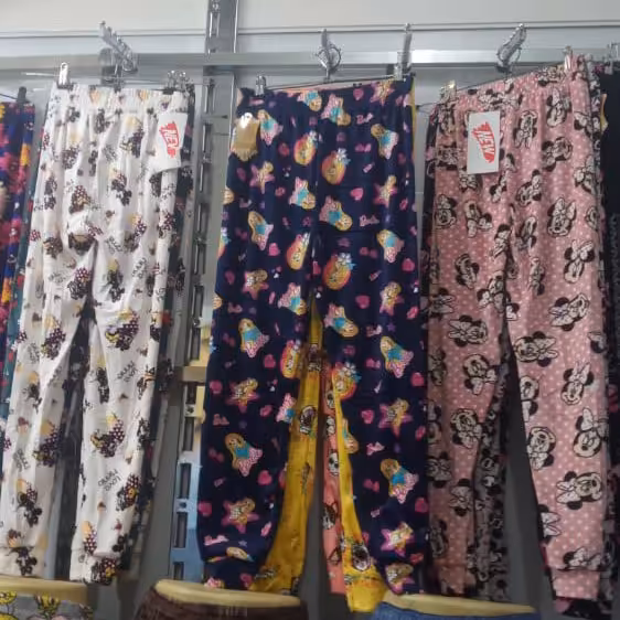 شلوار مخمل عروسکی