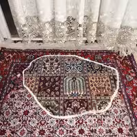 گبه دستباف تمام پشم خراسان جنوبی مناسب برای پادری یا رومیزی 