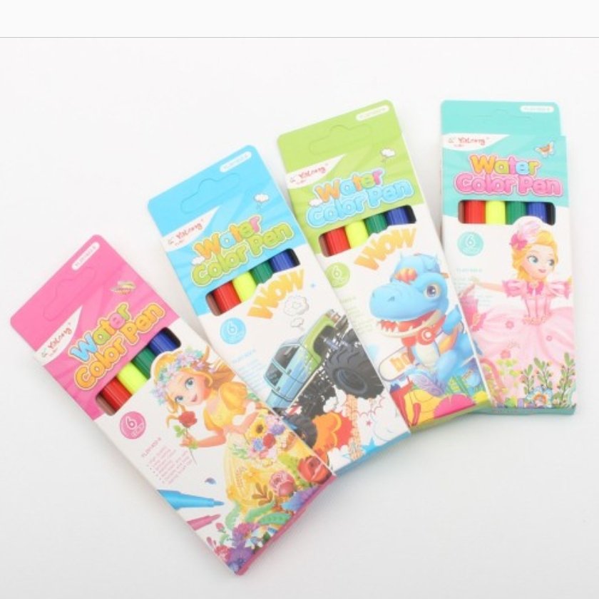 ماژیک رنگ آمیزی 6 رنگ یالونگ yalong مدل YL201822

