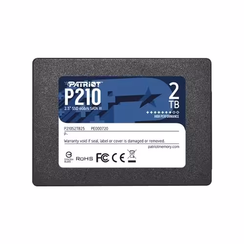 قیمت و خرید هارد SSD پاتریوت مدل Patriot P210 2T