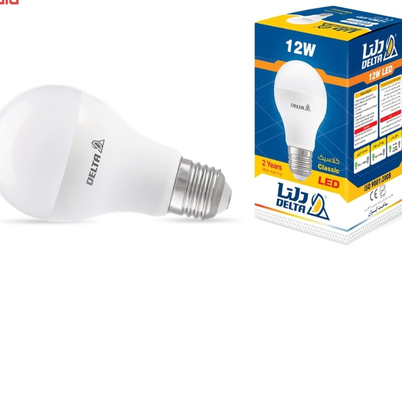 پک 5عددی لامپ مهتابی دلتا 10وات نوردهی بسیار بالا ضمانت تعویض 