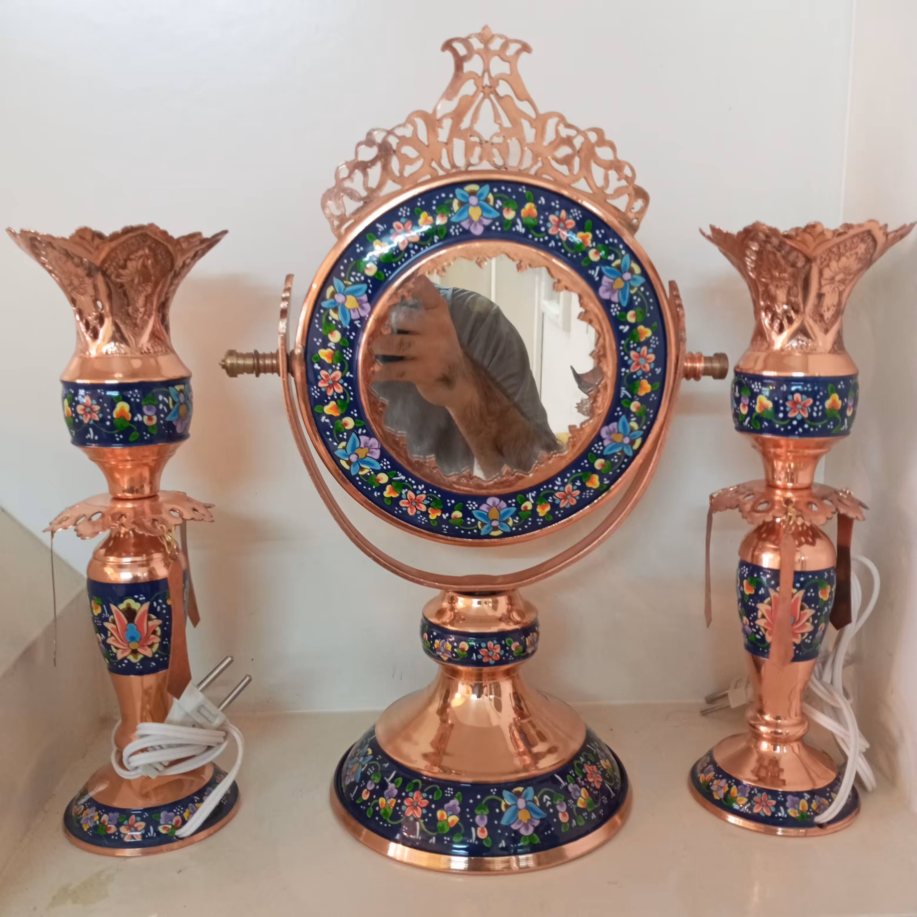 سرویس آینه و لاله مس و پرداز 