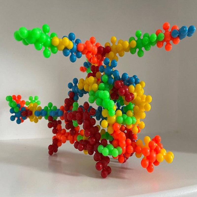 اسباب بازی ساختنی ستاره دنباله دار مدل استوانه ای 