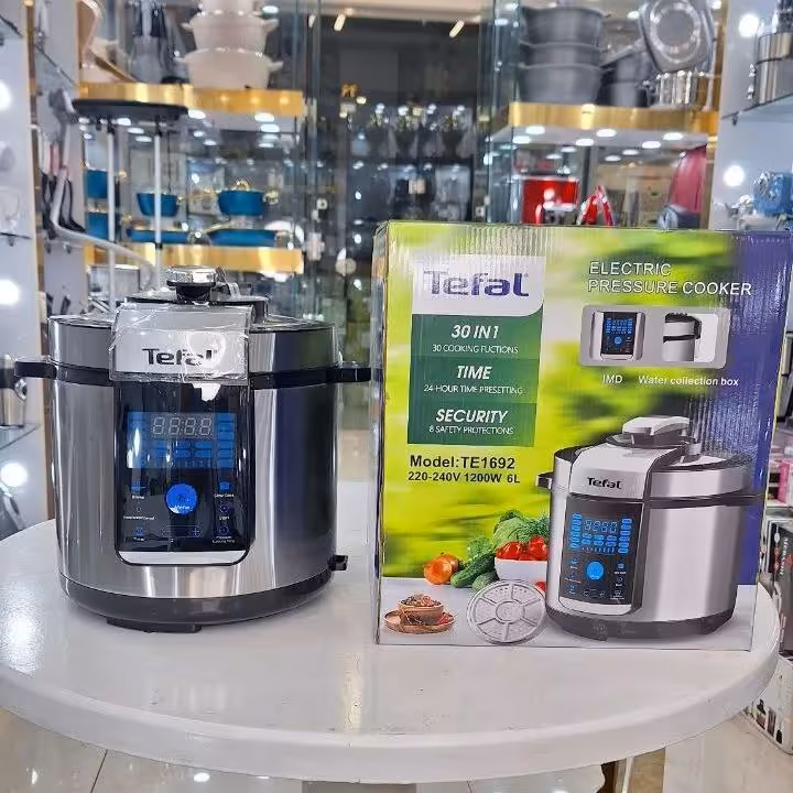 زودپز برقی تفال 6 لیتر 30 کاره Tefal TE1692 با ارسال رایگان