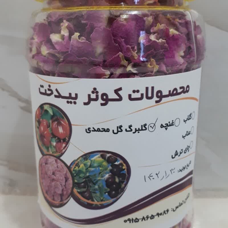 گلبرگ گل محمدی