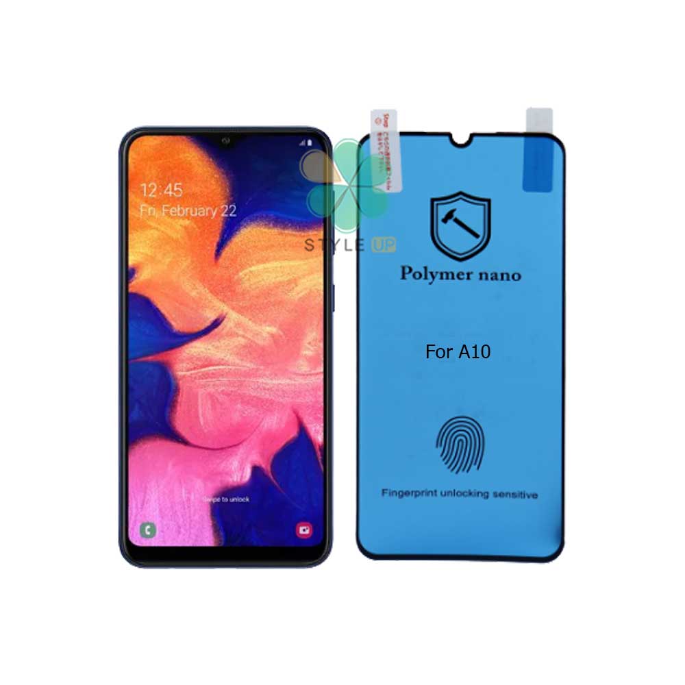 محافظ صفحه گلس گوشی سامسونگ Galaxy A10 مدل Polymer nano