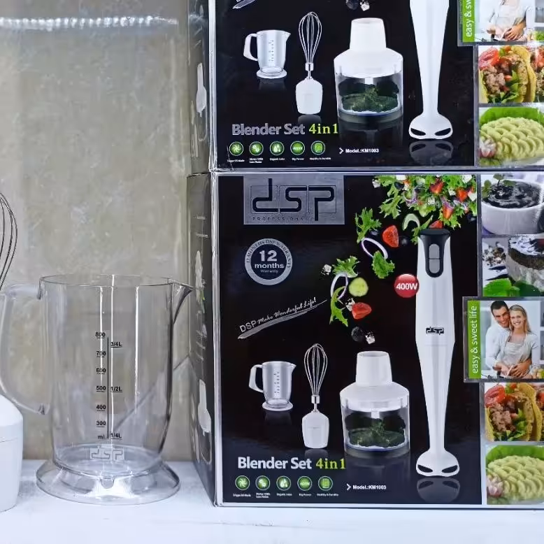 غذاساز 4کاره dspمدل KM1003, گوشتکوب ،خردکن ،همزن 