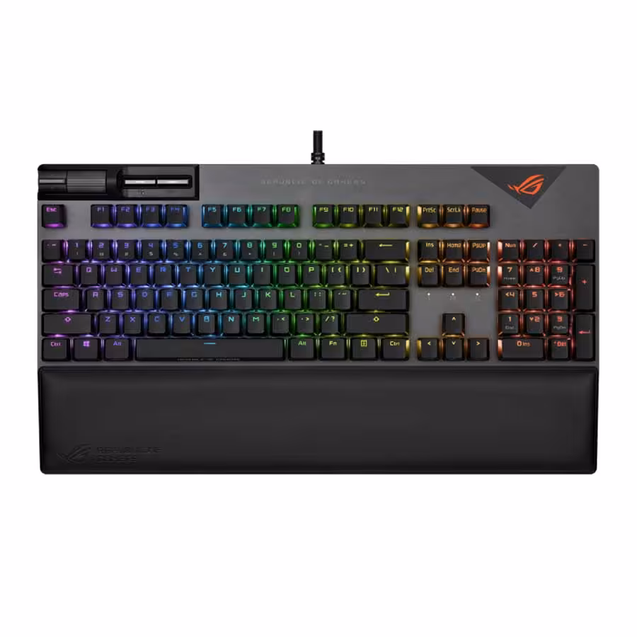 قیمت و خرید کیبورد گیمینگ باسیم ایسوس مدل ROG Strix Flare II | یاس ارتباط