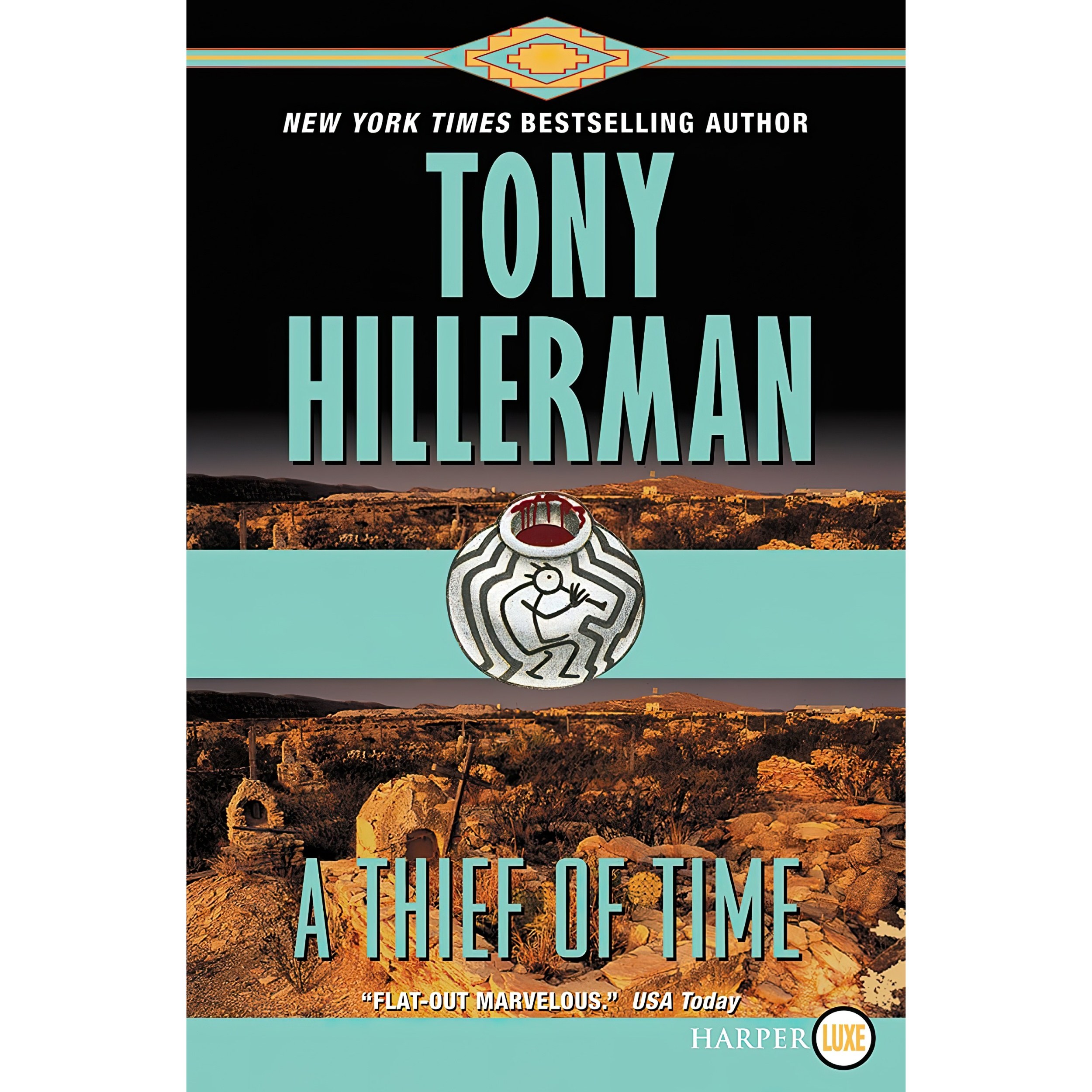 کتاب زبان اصلی A Thief of Time اثر Tony Hillerman انتشارات Harper