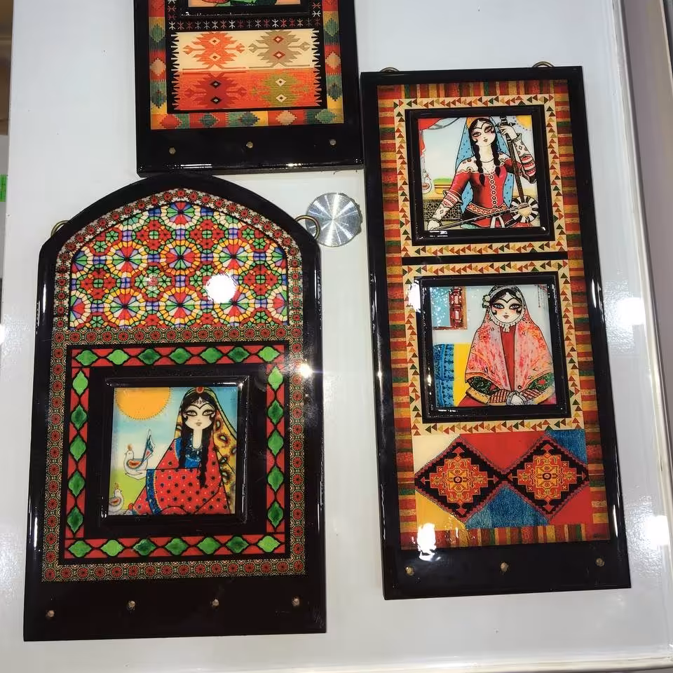 جا کلیدی چوبی دیواری در طرح های مختلف 