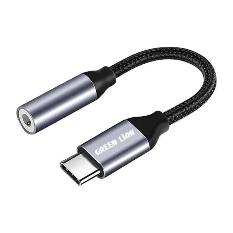 مبدل USB-C به جک 3.5 میلی‌متری گرین لاین مدل Jack-C