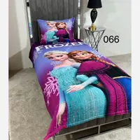 روتختی یک نفره 3 تکه چاپ دیجیتال سه بعدی FROZEN( ضمانت پرز ورنگ )