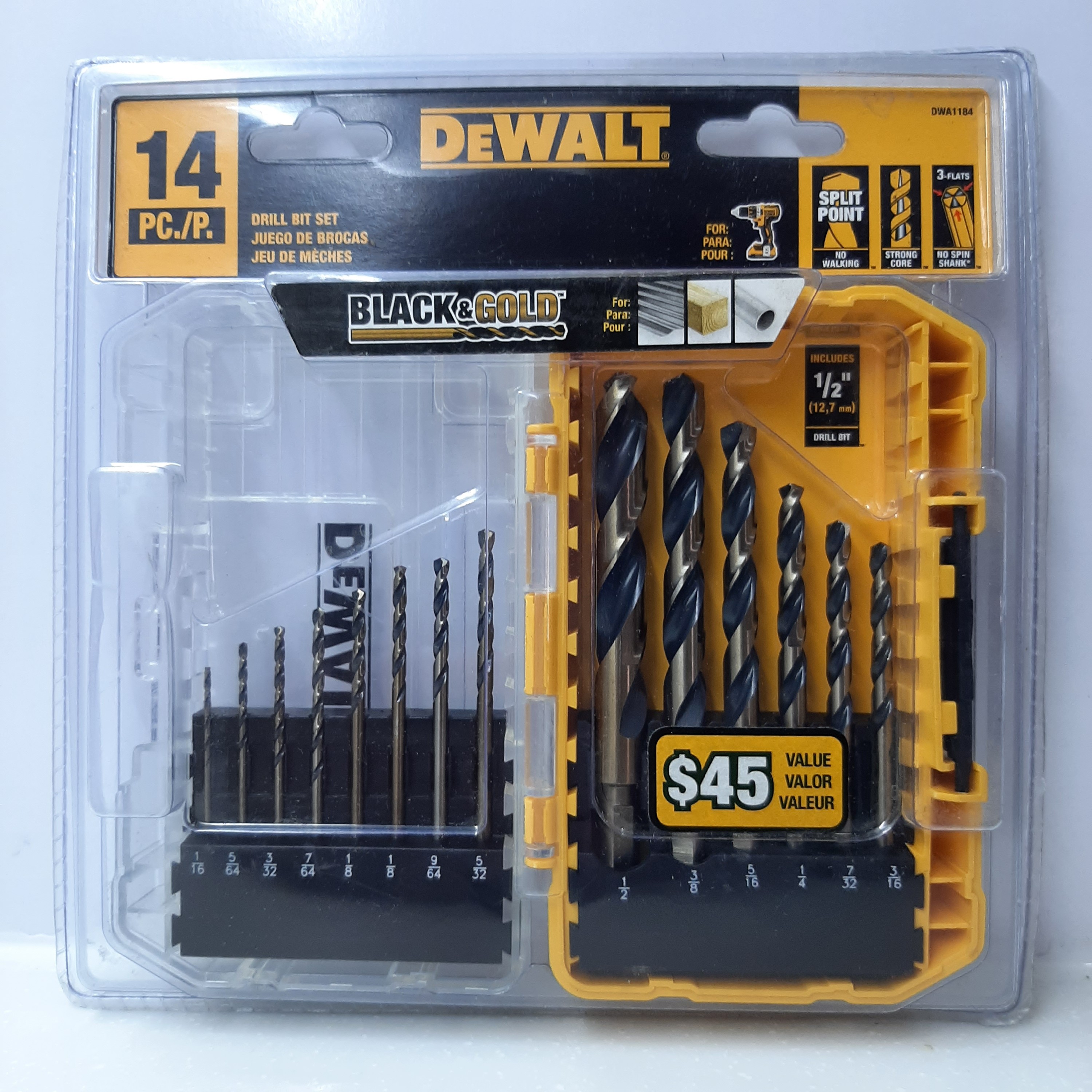 ست مته فلز دیوالت