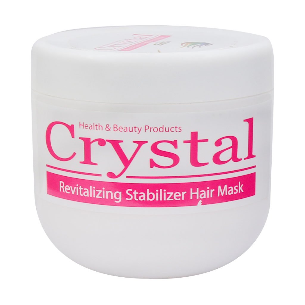 ماسک مو کریستال تثبیت کننده رنگ با آبکشی حجم 500 میلی لیتر