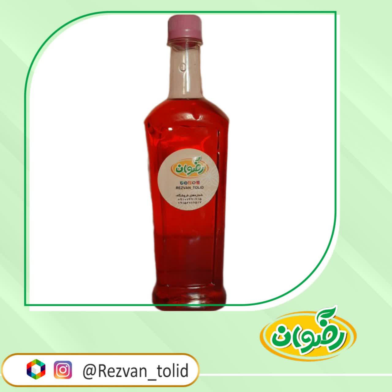 شربت گل محمدی  1 لیتری