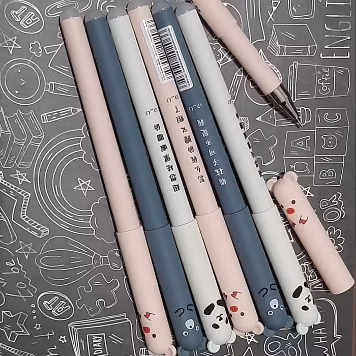 خودکار مدل خرسی پاکن دار

بسیار خودکار جذاب زیبا با کیفیت عااالی

در 3مدل زیبا