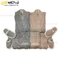 سرویس حوله عروس و داماد 10تکه ژاکارد برجسته برند ELOYA