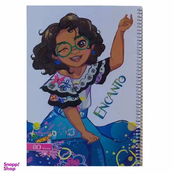دفتر مشق 80 برگ عرش مدل Encanto