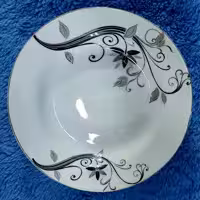 بشقاب خورش خوری سایز 21 چینی پارس کد 944 بسته 6 عددی ارسال رایگان