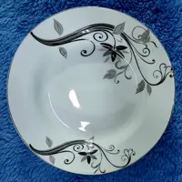بشقاب خورش خوری سایز 21 چینی پارس کد 944 بسته 6 عددی ارسال رایگان