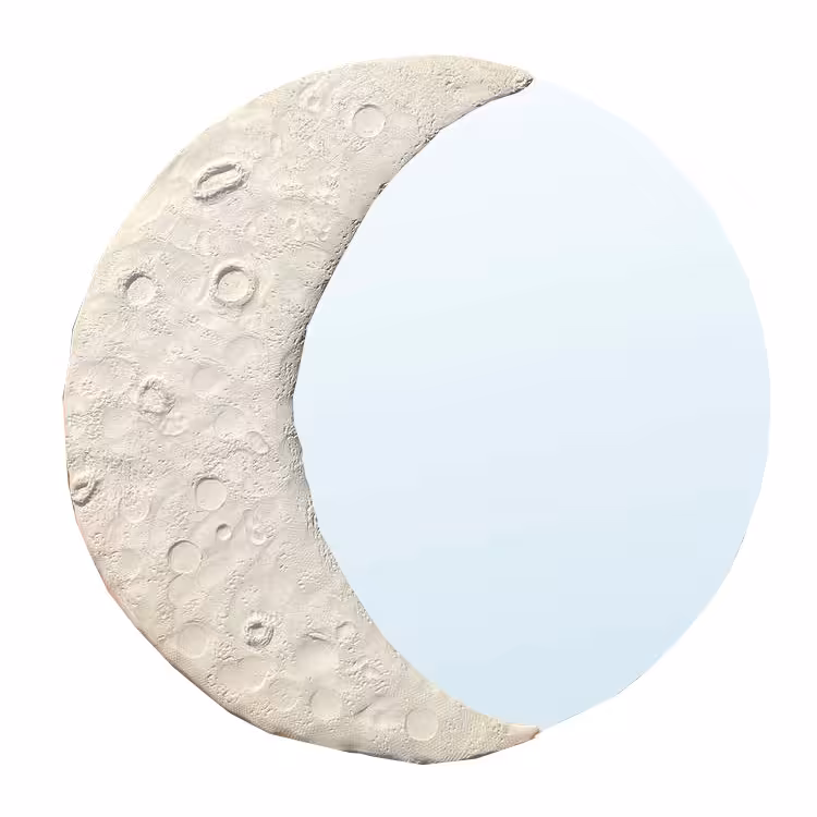 آینه دکوری مدل حلال ماه