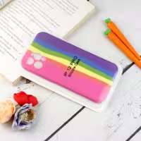 گارد محافظ لنزدار سیلیکونی رنگین کمانی Highcopy آیفون iPhone 12 Pro کد 4