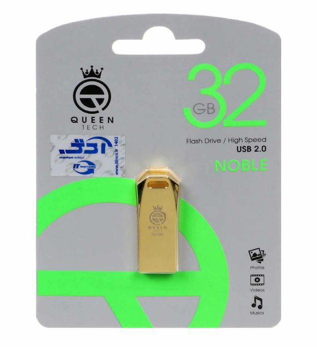 فلش مموری کوئین مدل Noble USB2.0 ظرفیت 32 گیگابایت