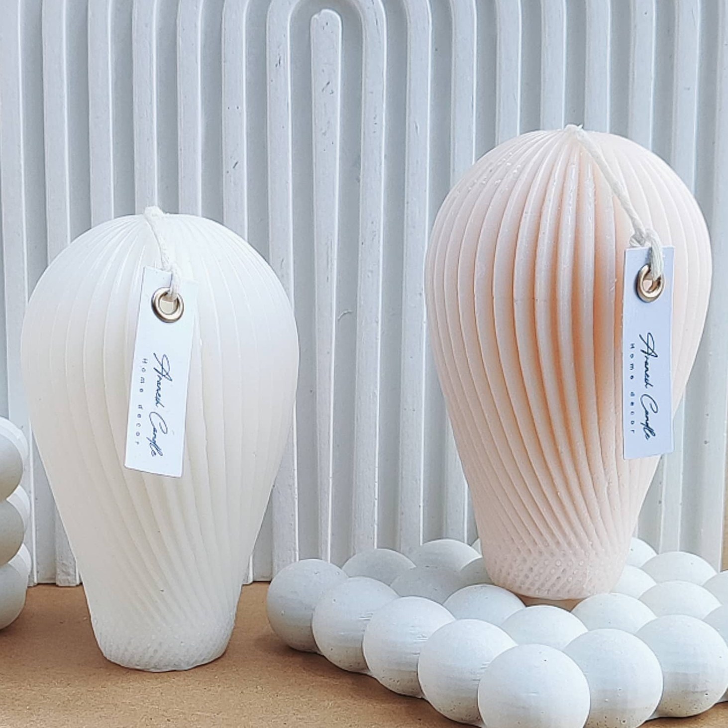 شمع دست ساز و معطر فانتزی طرح بالون