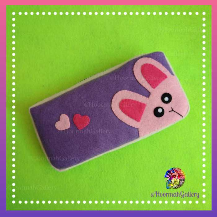 جامدادی کیوت خرگوشی نمدی