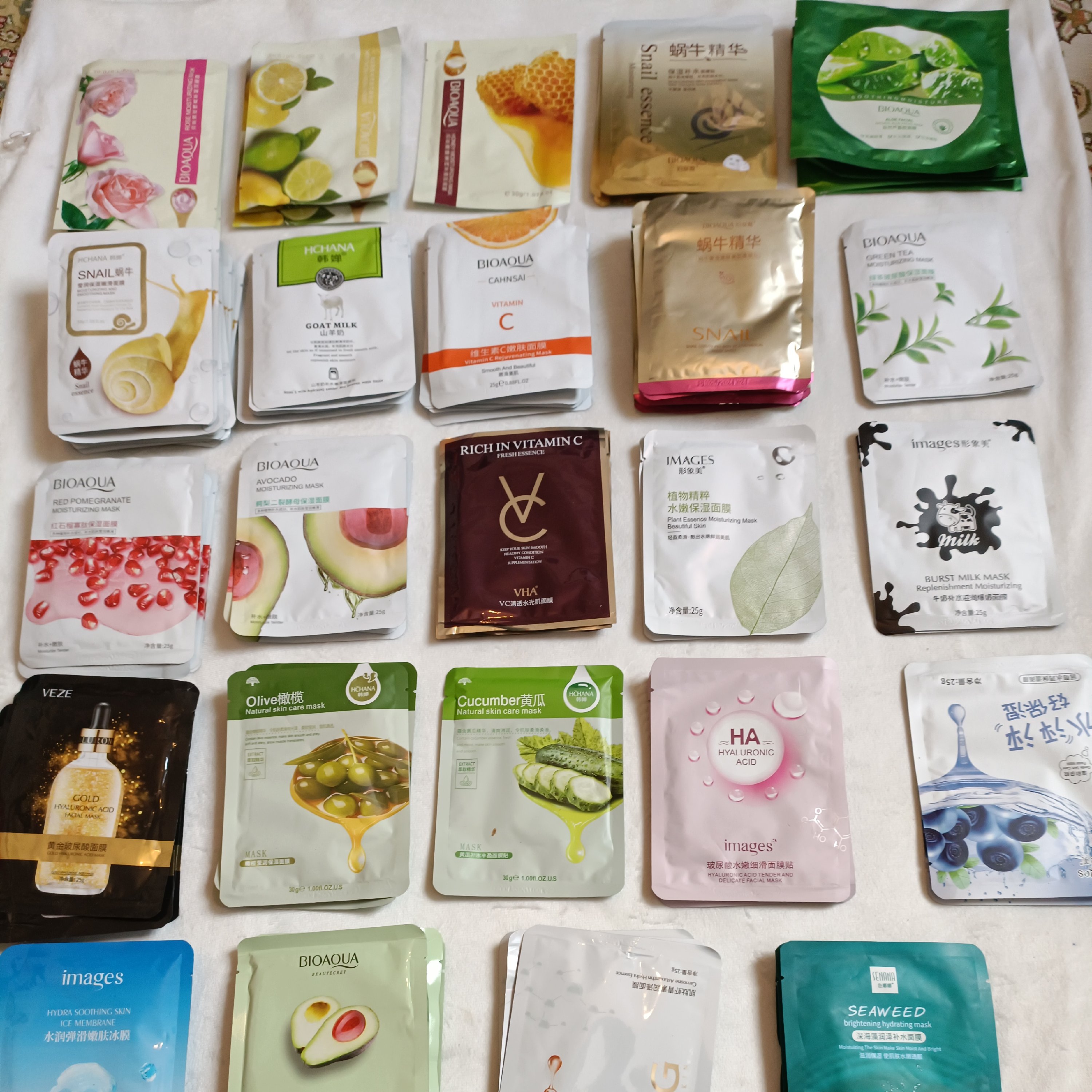 پک پنج عددی ماسک صورت ورقه ای