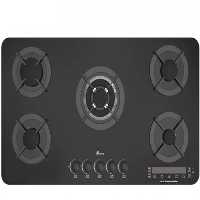 گاز صفحه ای 5091T مشکی تایمر دار بیمکث