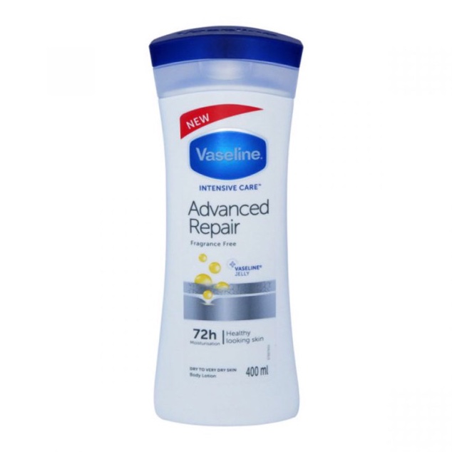 لوسیون بدن وازلین سفید برای پوست خشک حجم 400 میل