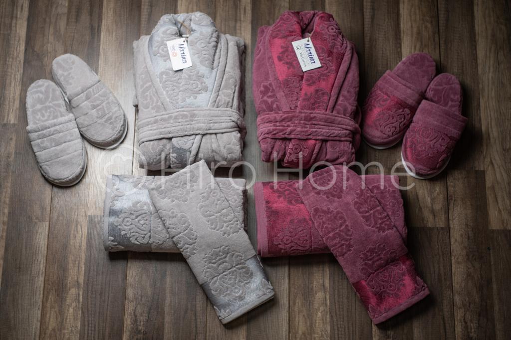 سرویس حوله عروس و داماد 10تیکه marina