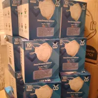 ماسک دنا n95 شش لایه سوپاپ دار  ( 10 بسته 10 عددی )
