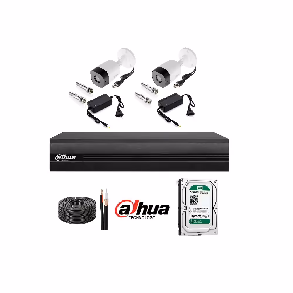 پکیج 2 دوربینه داهوا با قیمت استثنایی و کیفیت بالا