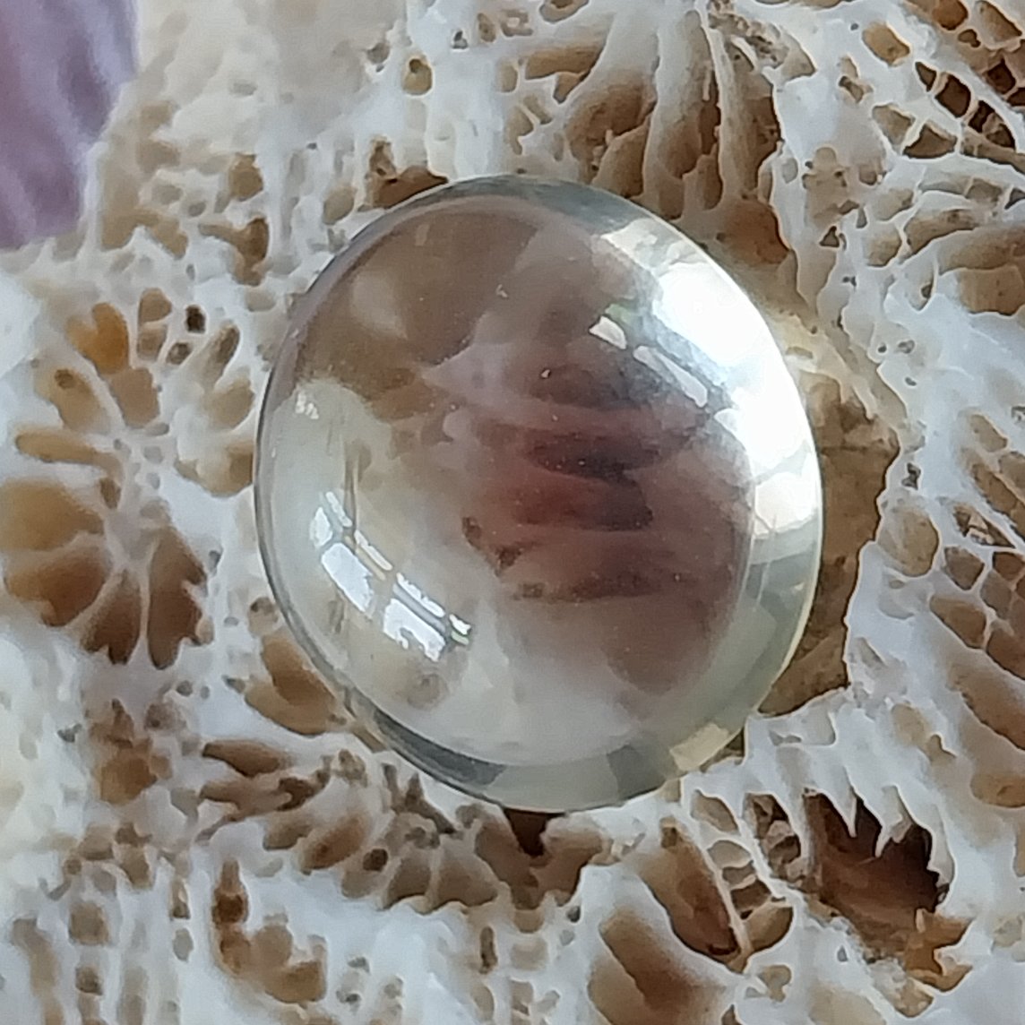 نگین سیترین شفاف ناب