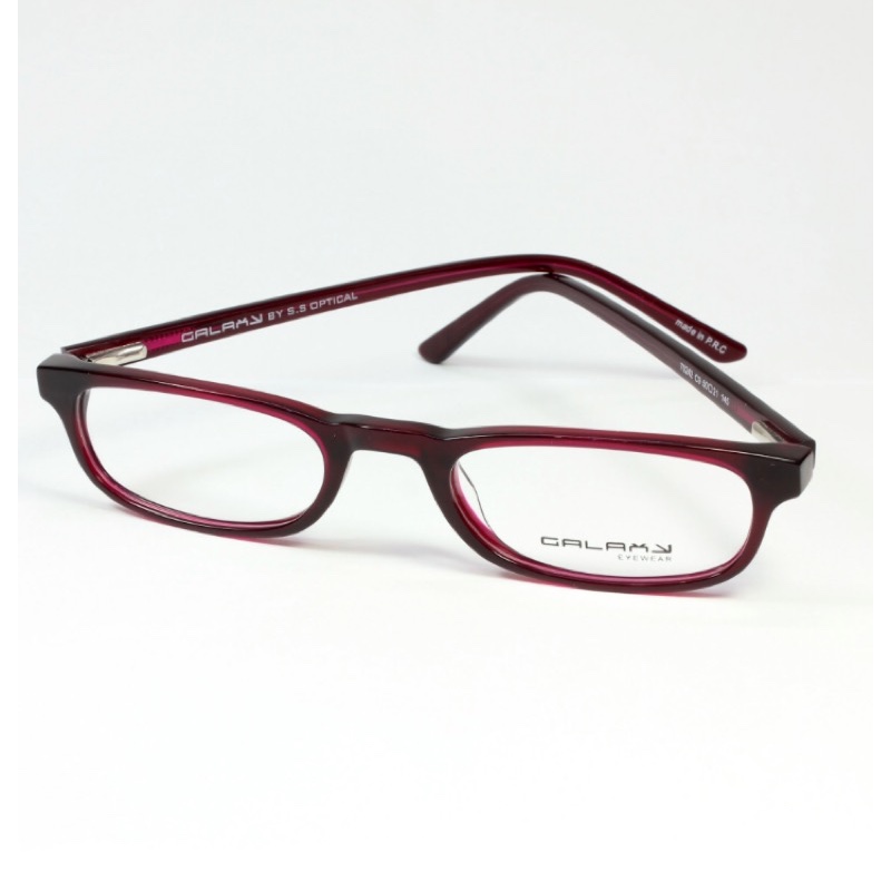 فریم عینک طبی کائوچو باریک زرشکی 70242