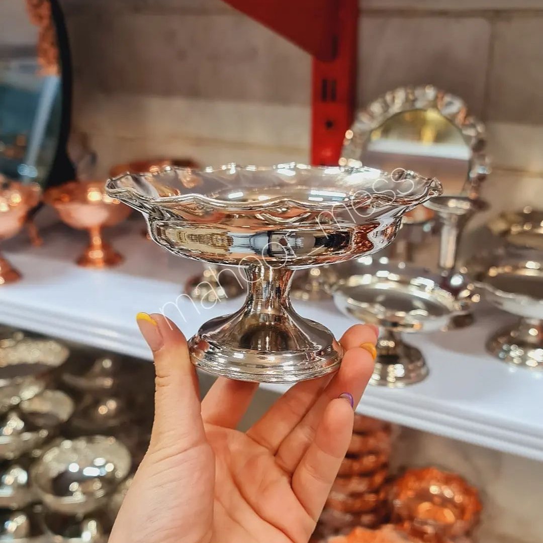 بستنی خوری کروم 