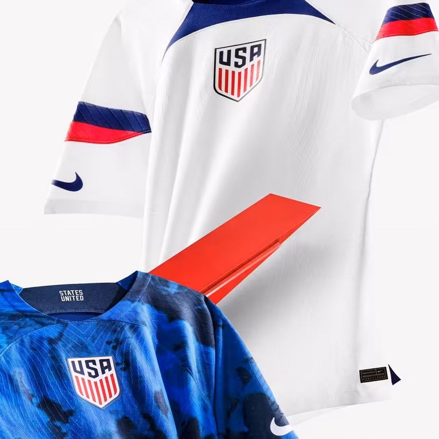 کیت ملی آمریکا در دو رنگ