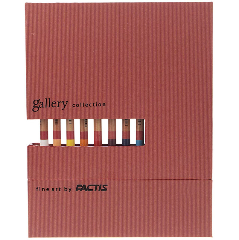مداد رنگی 12 رنگ فکتیس مدل Gallery Collection