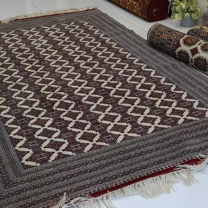 فرش 6 متری دستباف طرح افغان اعلا ارسال رایگان