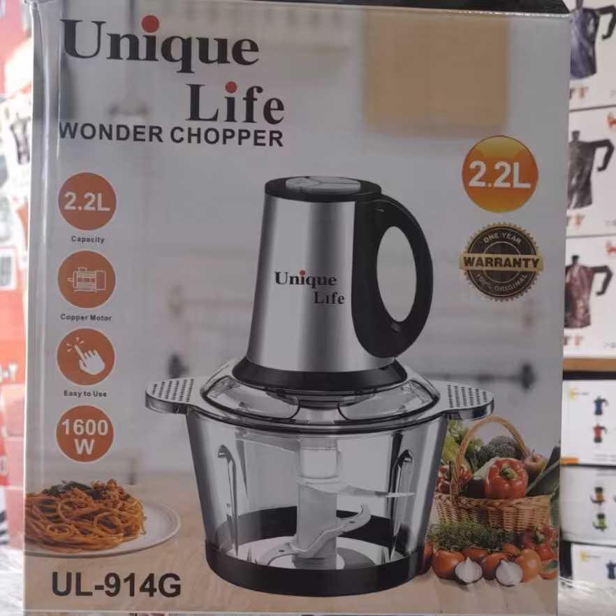 خردکن و غذاساز یونیک لایف آلمان (ارسال رایگان)  ظرفیت 2.2 لیتر