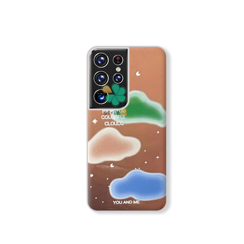 قاب هولوگرامی گوشی سامسونگ Samsung S22 Ultra مدل ابری