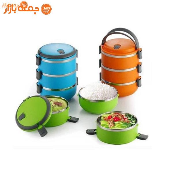 ظرف غذا سه طبقه لانچ باکس