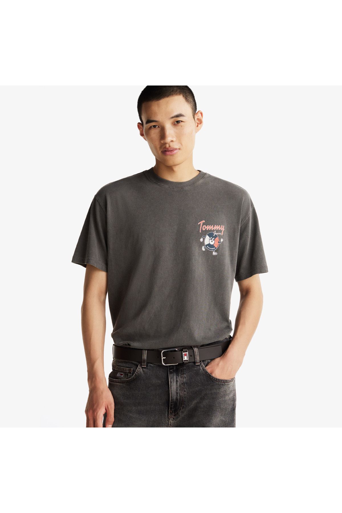 تی شرت مشکی مردانه TJM RLX 2 GMD سیاه Tommy Hilfiger