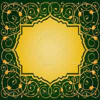 وکتور حاشیه گل ختایی | گرافیک با طعم تربچه