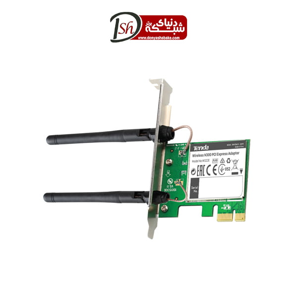 کارت شبکه بی سیم PCI-Ex تندا مدل W322E - دنیای شبکه برتر