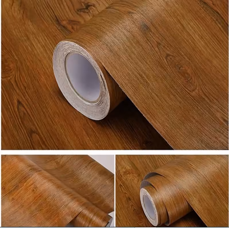 برچسب کابینت طرح چوب(10متری)  ارسال رایگان مدل RA661