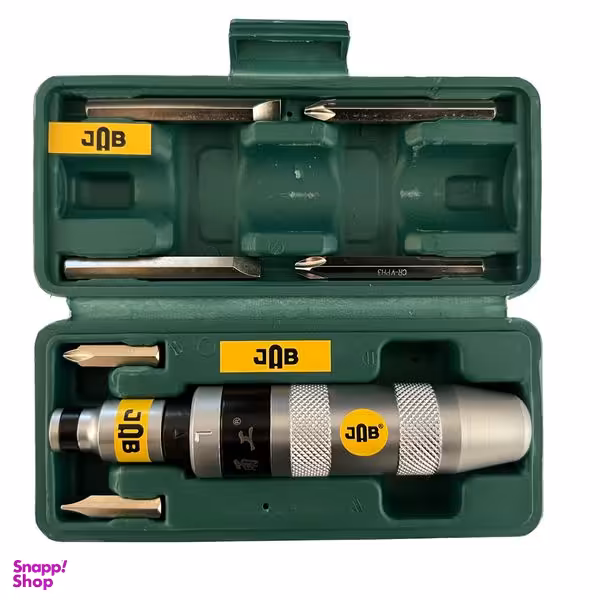 پیچ گوشتی ضربه خور جاب مدل JB-8870 مجموعه 8 عددی