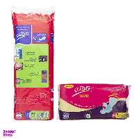 نوار بهداشتی تافته مدل Overnight بسته 10 عددی + نوار بهداشتی مدل Maxi سایز XXXL بسته 5 عددی